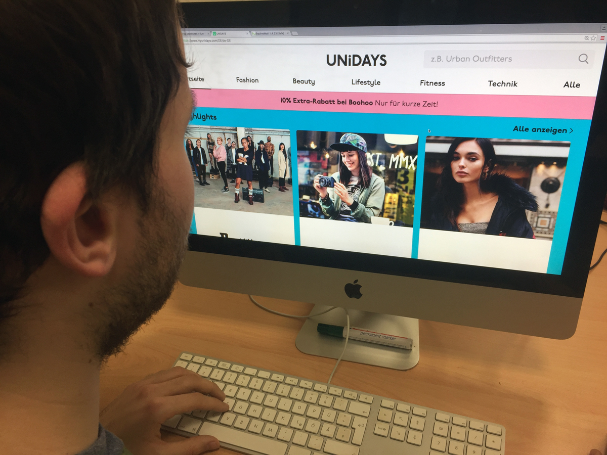 Das Portal Unidays bietet verlockende Rabatte für Studenten – verlangt dafür jedoch viele Daten. 