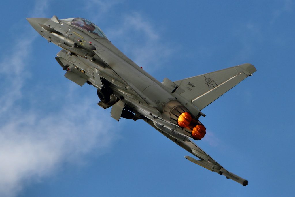 Eurofighter F-2000A Typhoon. Bild: Flickr / Airwolfhound