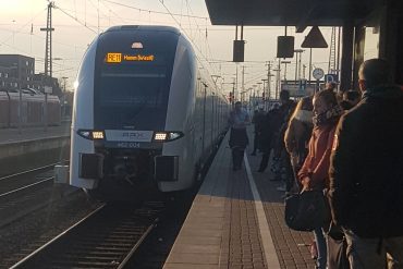 Der RRX befährt die erste Strecke zwischen Düsseldorf und Kassel seit Dezember 2018.