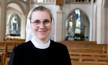 Schwester Lucia ist mit Abstand die jüngste Schwester in ihrer Ordensgemeinschaft in Salzkotten.