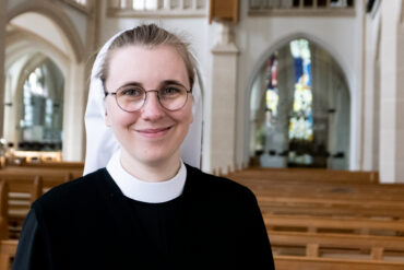 Schwester Lucia ist mit Abstand die jüngste Schwester in ihrer Ordensgemeinschaft in Salzkotten.