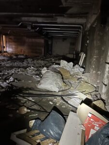 Im „Horrorhaus“. Foto: Lea Szymanski