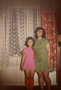 Serfinaz mit Tochter Nuran