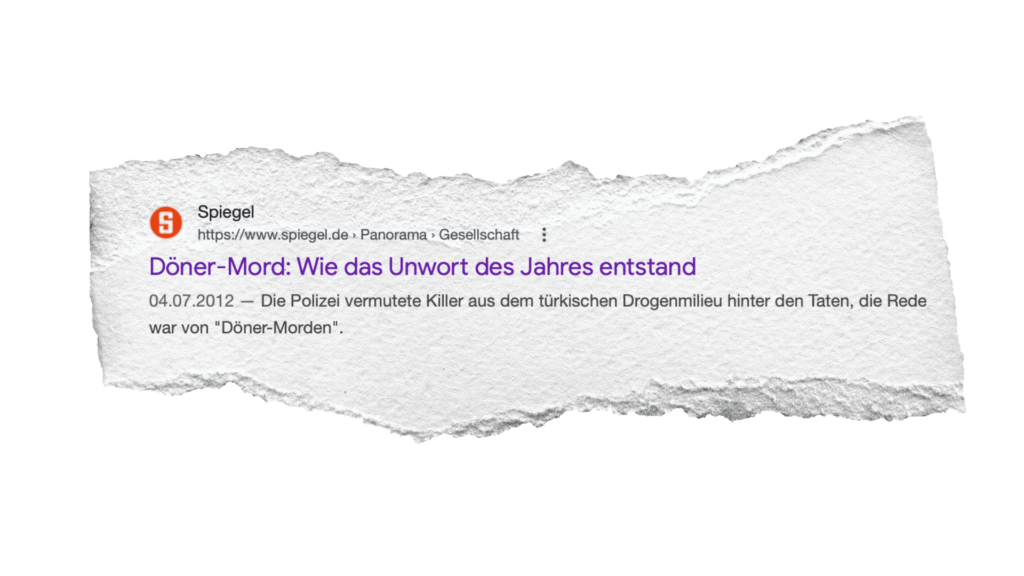 Nicht nur der SPIEGEL kritisiert das rassistische Wording damals. Der Originaltext der Nürnberger-Zeitung ist mittlerweile gelöscht. 