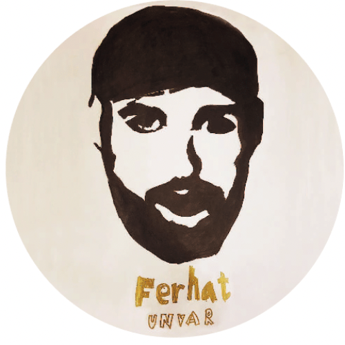 Das Gesicht von Ferhat Unvar, Opfer des rassistischen Attentats in Hanau, ziert das Logo der gleichnamigen Bildungsinitiative. Ferhats Mutter Serpil Temiz Unvar hatte die Initiative kurz nach dem Tot ihres Sohnes gegründet. Bild: Reiner Kunze / Fototeam Hessen e. V.