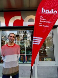 Dennis IST Mitarbeiter bei bodo e.V.
